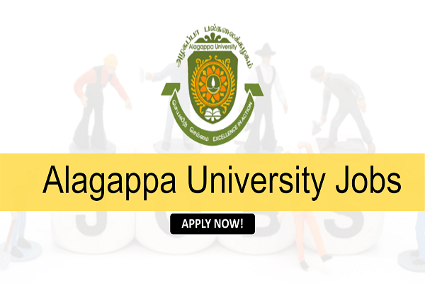 Alagappa University Recruitment 2022