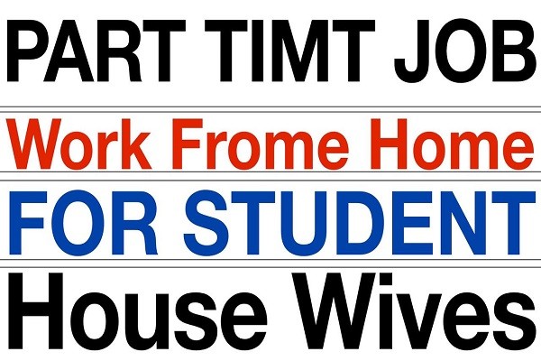Home Based Job For College Student and House Wife’s