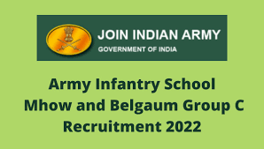 Indian Army Infantry School Recruitment 2022 Notification Out for 101, Steno, LDC and Other Posts at Bhopal
