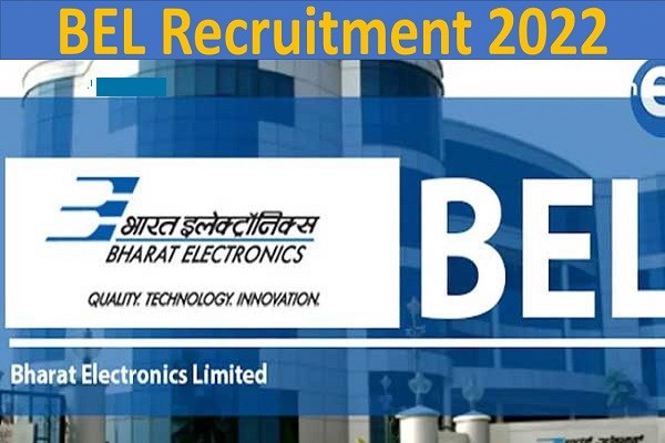 BEL Project Engineer - I Recruitment 2022