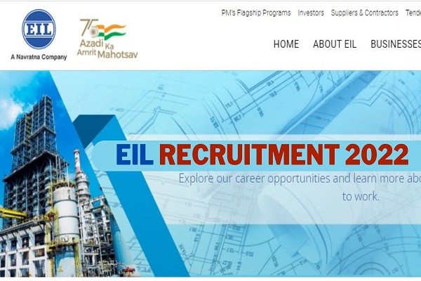 EIL Senior Manager - Manager Recruitment 2022