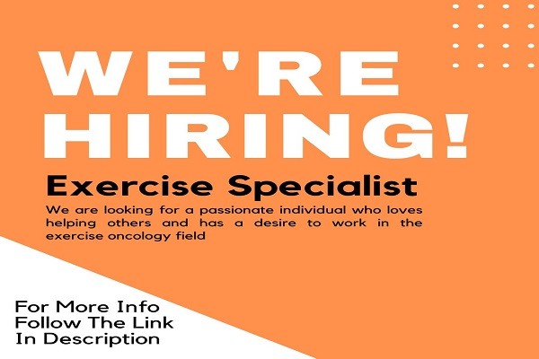 Hiring For Exercise Specialist At Singapore