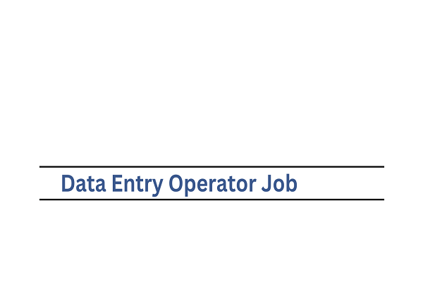Immediate Joining For Data Entry Operator