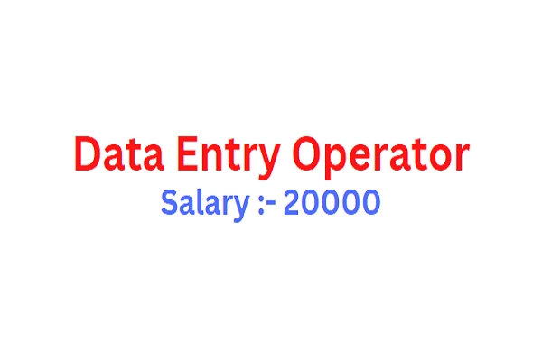 Open Position For Data Entry Operator in Coimbatore