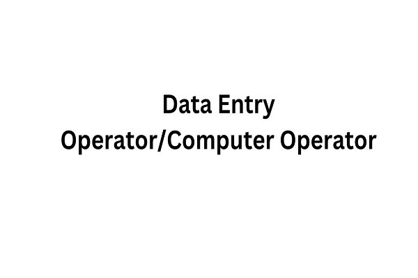 Need Of Data Entry Operator in Ranchi
