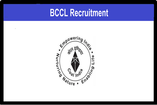 BCCL Junior Overman Recruitment 2023